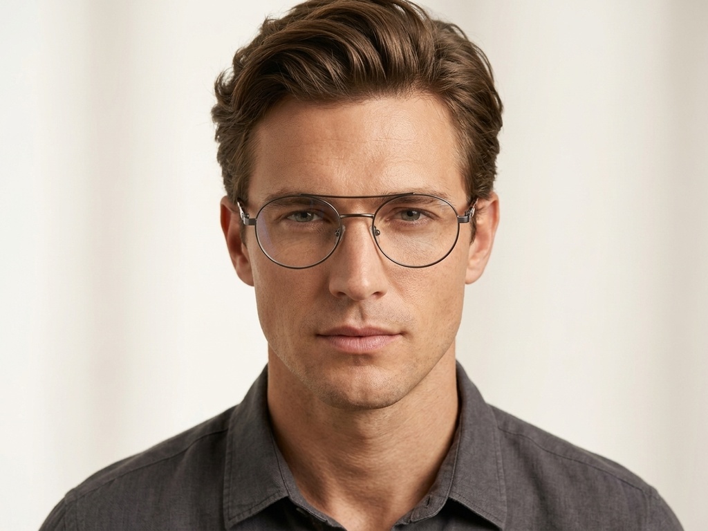 BS2425-1565_Black_Aviator_Metal_glasses-tryon_male