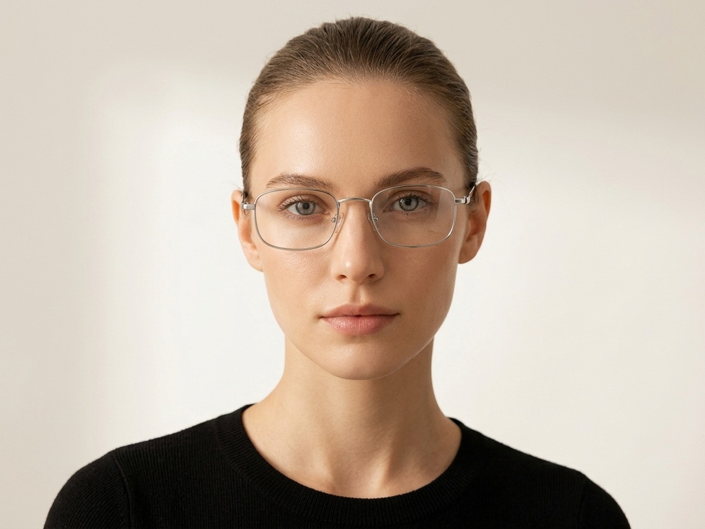 BS2425-1568_Silver_Rectangular_Metal_glasses-tryon_female