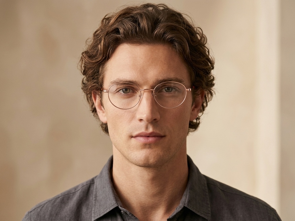 BS2425-1573_Golden_Oval_Metal_glasses-tryon_male