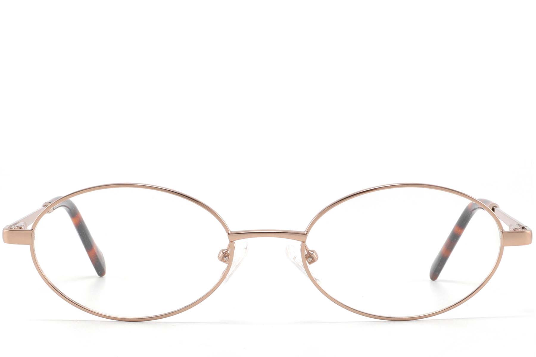 BS2425-1573_Golden_Oval_Metal_glasses_front
