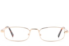 BS2425-1574_Golden_Rectangular_Metal_glasses_front