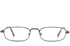 BS2425-1577_Grey_Rectangular_Metal_glasses_front