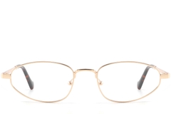 BS2425-1582_Golden_Oval_Metal_glasses_front