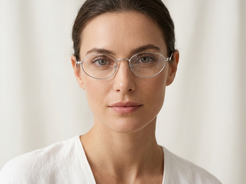 BS2425-1584_Silver_Oval_Metal_glasses-tryon_female