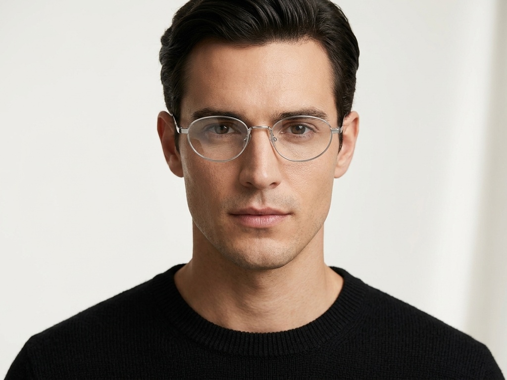 BS2425-1584_Silver_Oval_Metal_glasses-tryon_male