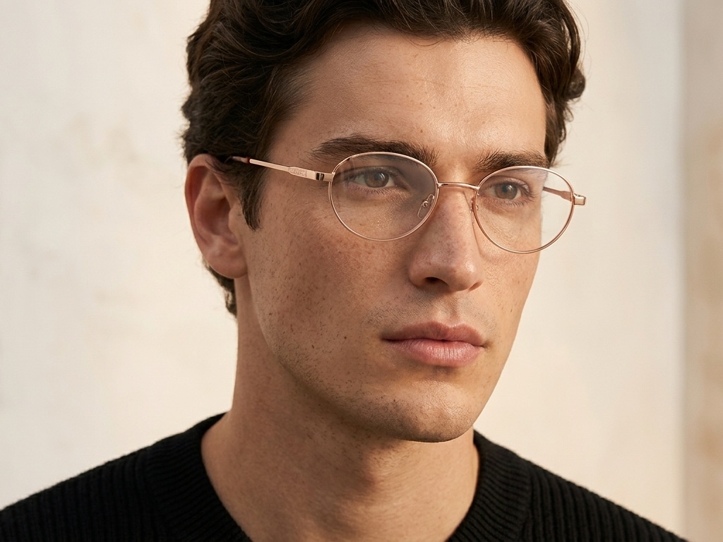 BS2425-1586_Golden_Oval_Metal_glasses-tryon_male