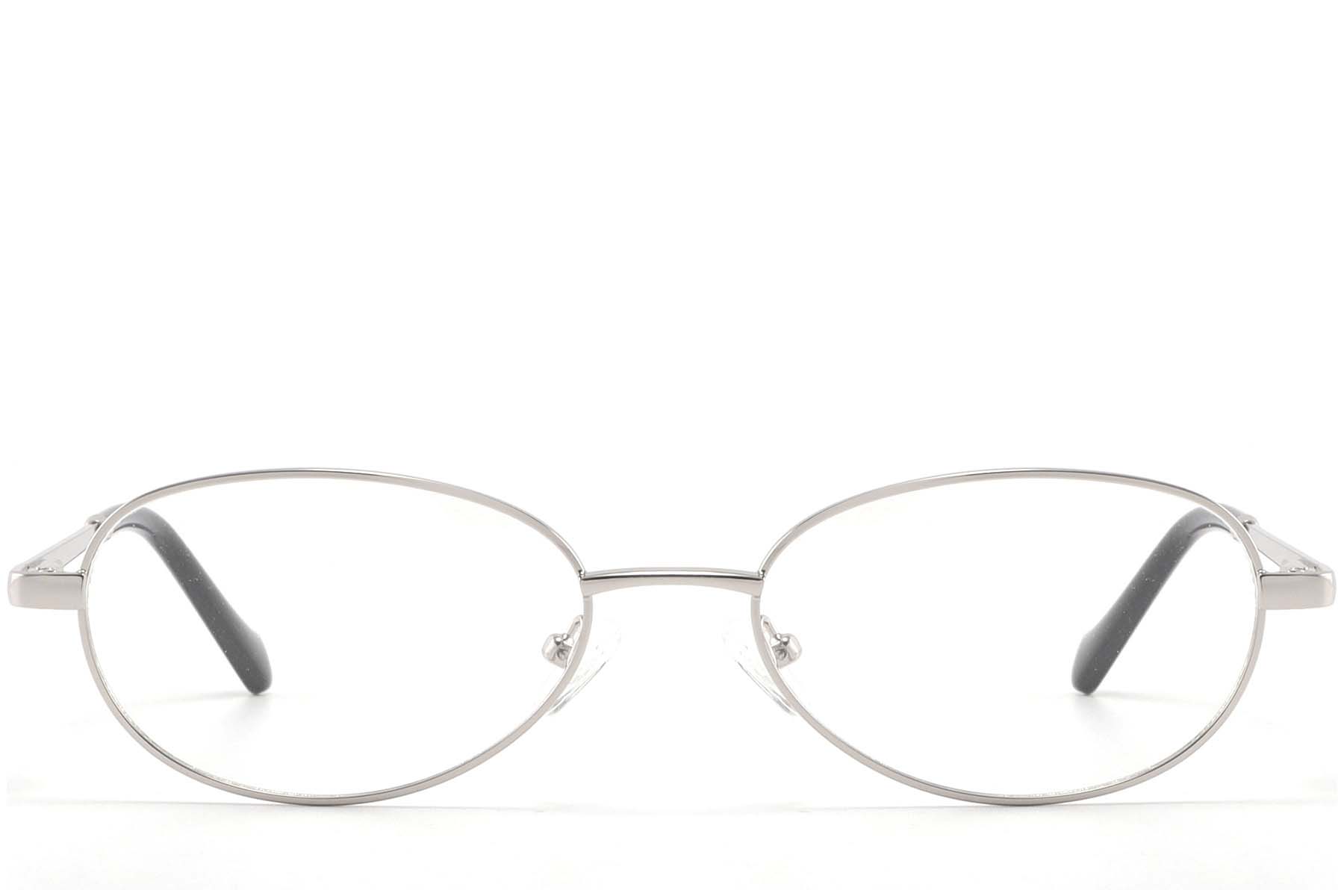 BS2425-1588_Silver_Oval_Metal_glasses_front