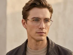 BS2425-1589_Golden_Oval_Metal_glasses-tryon_male