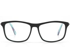 BS2425-1603_Black_Rectangular_Acetate_glasses_front