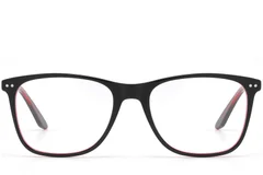 BS2425-1608_Black_Rectangular_Acetate_glasses_front