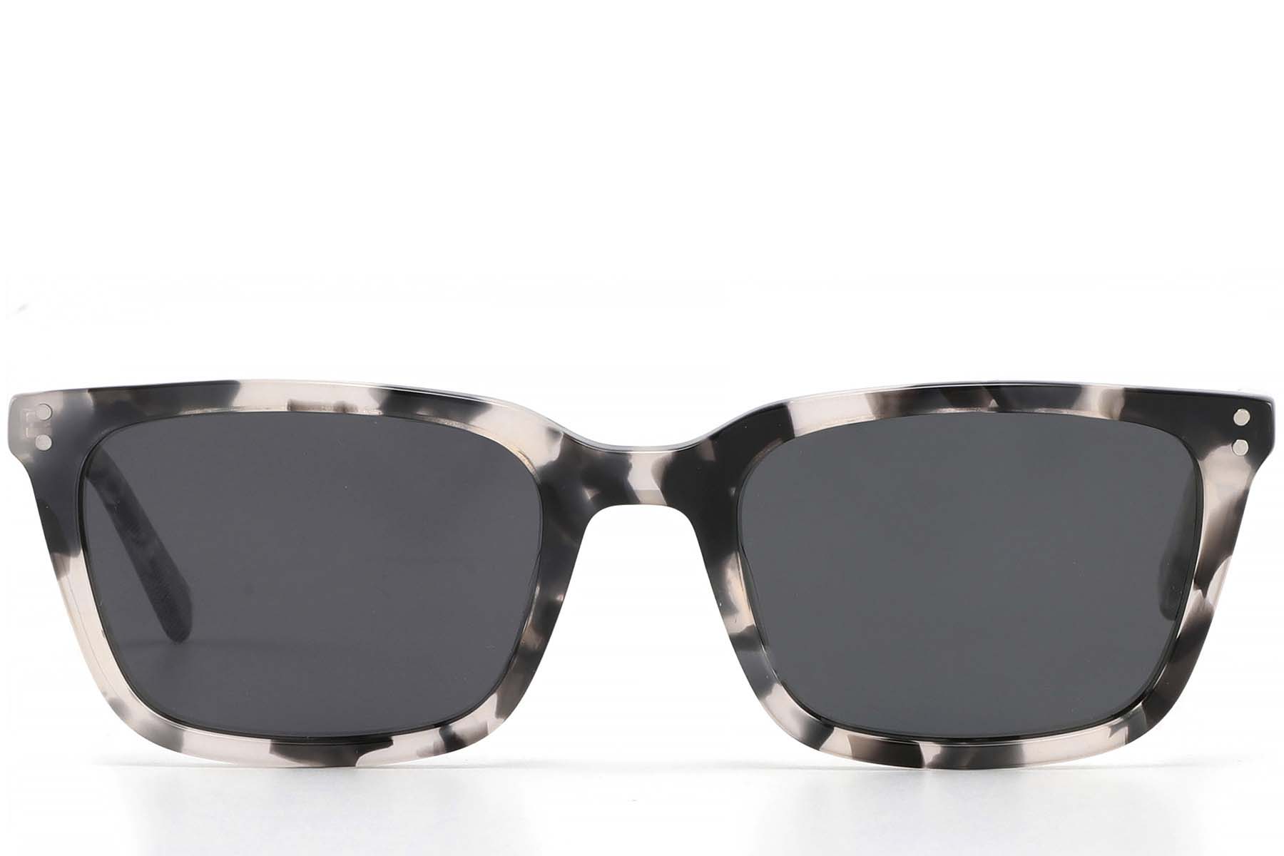 BS2425-1611_Pattern_Rectangular_Acetate_sunglasses_front