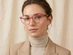 Butterfly Pink Acetate Glasses #BS2425-1613