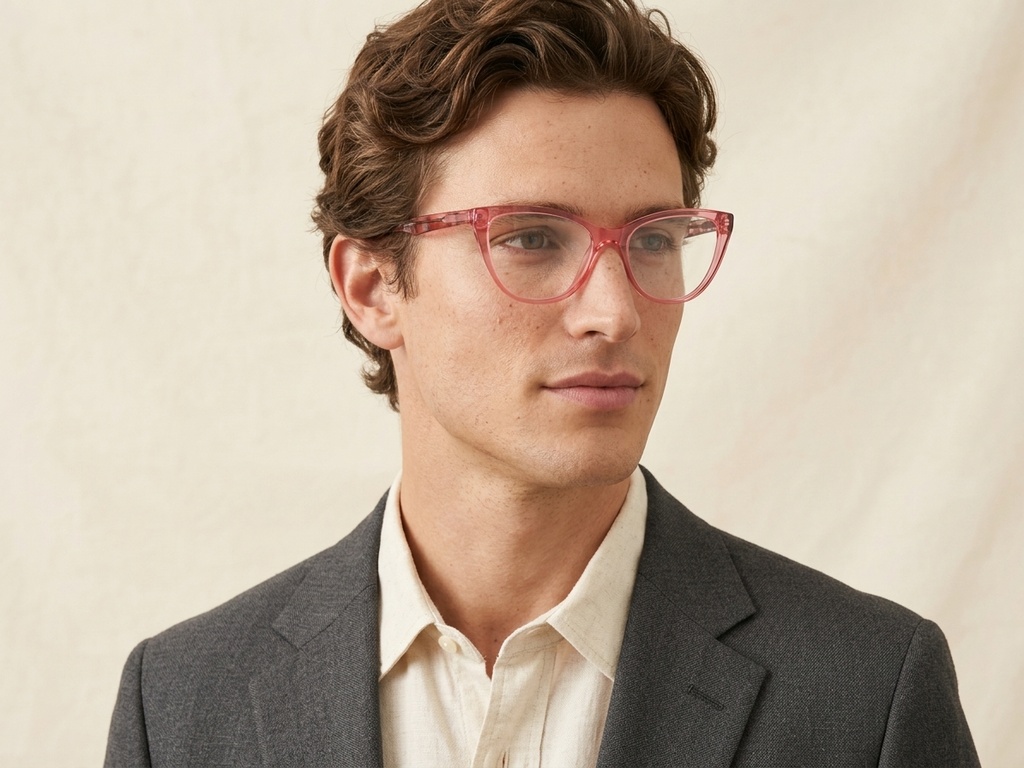 Butterfly Pink Acetate Glasses #BS2425-1613