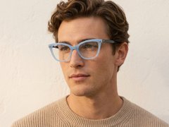 Butterfly Blue Acetate Glasses #BS2425-1614