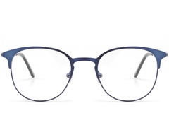 BS2425-1626_Blue_Semi-rimless_Metal_glasses_front