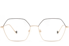 BS2425-1627_Golden_Geometric_Metal_glasses_front