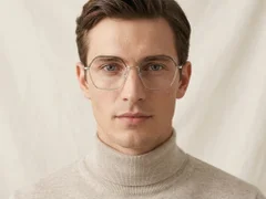 Geometric Silver Metal Glasses #BS2425-1629