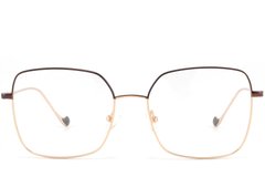 BS2425-1631_Golden_Rectangular_Metal_glasses_front
