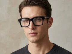 BS2425-1645_Black_Rectangular_Acetate_Glasses-tryon_male