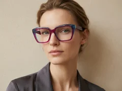 BS2425-1656_Red_Rectangular_Acetate_Glasses-tryon_female