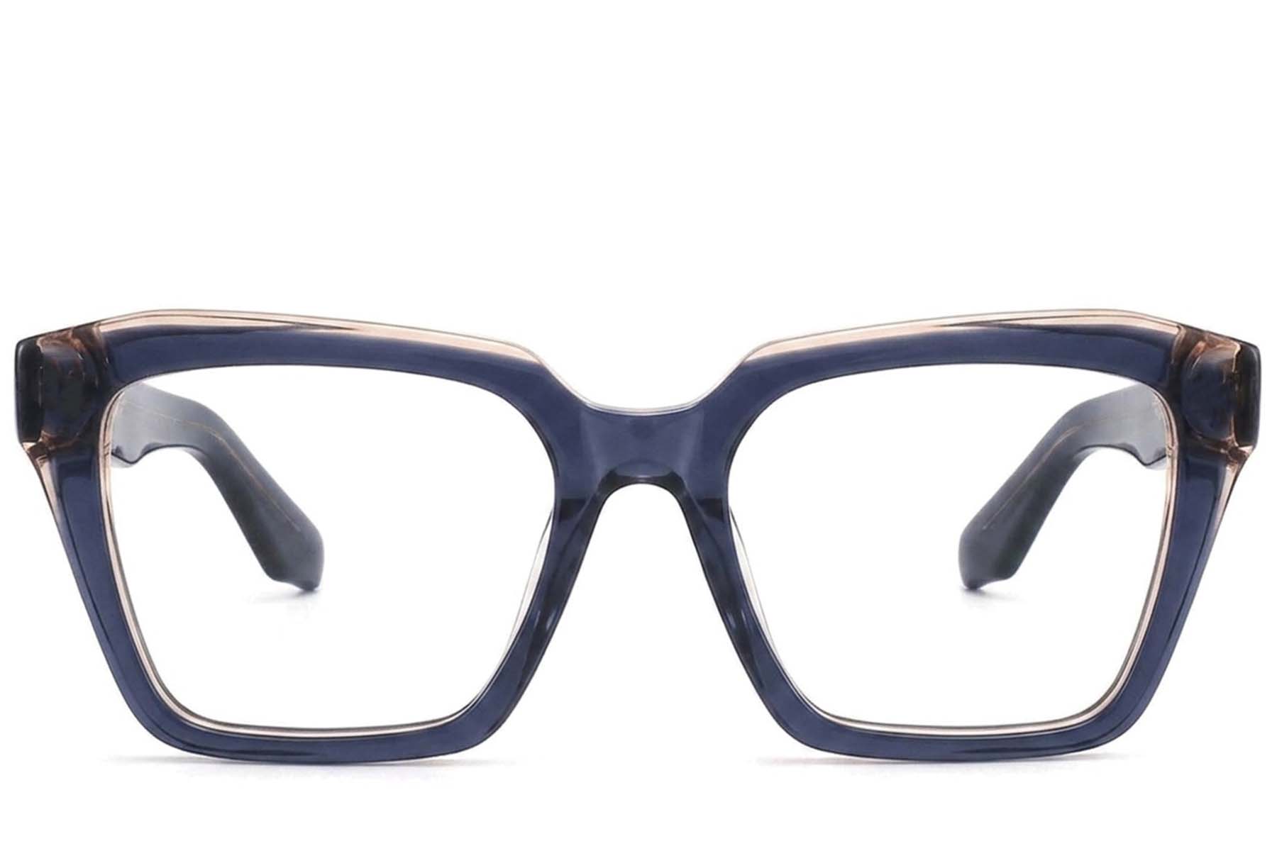 BS2425-1657_Blue_Rectangular_Acetate_Glasses-front