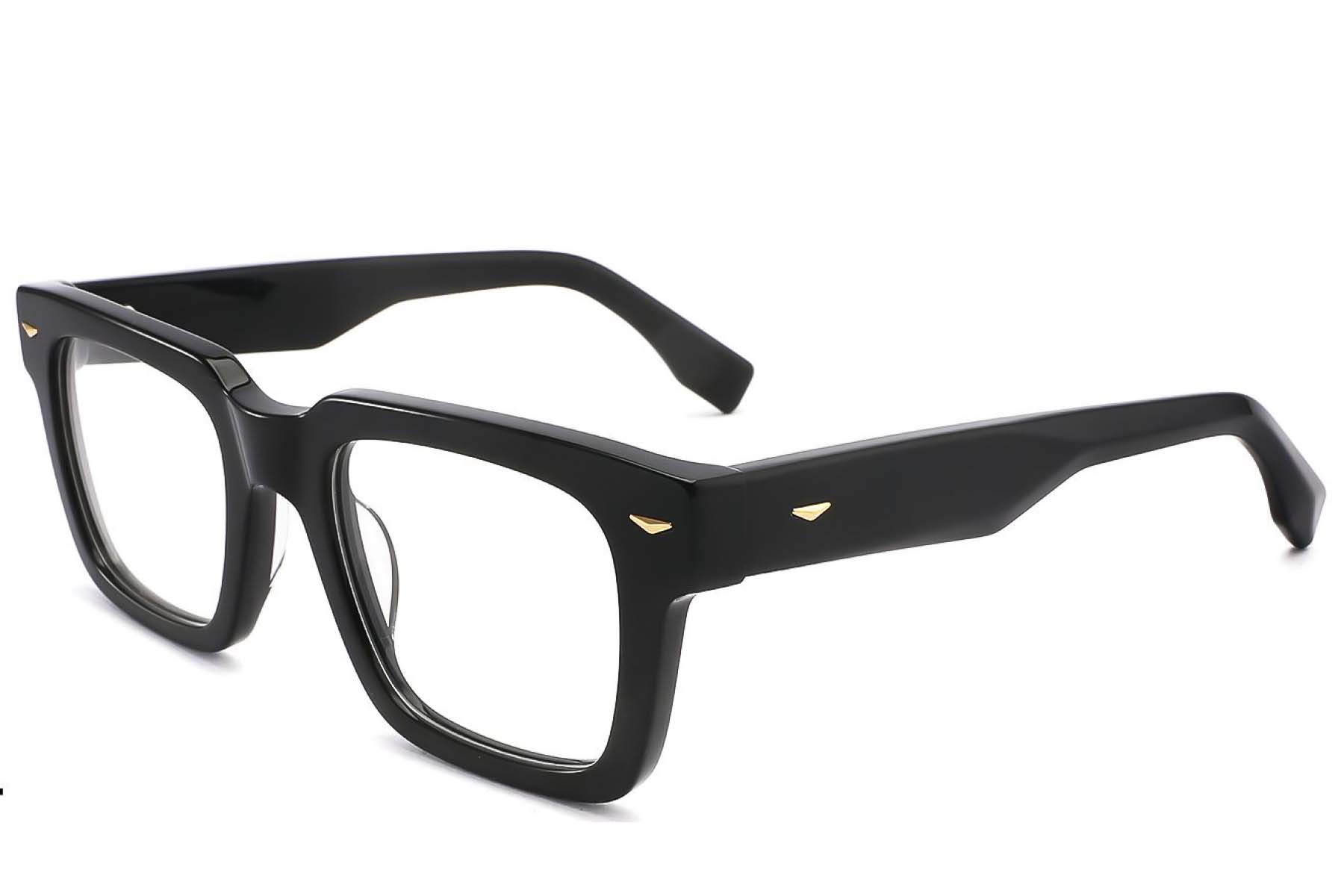 BS2425-1660_Black_Rectangular_Acetate_Glasses_corner