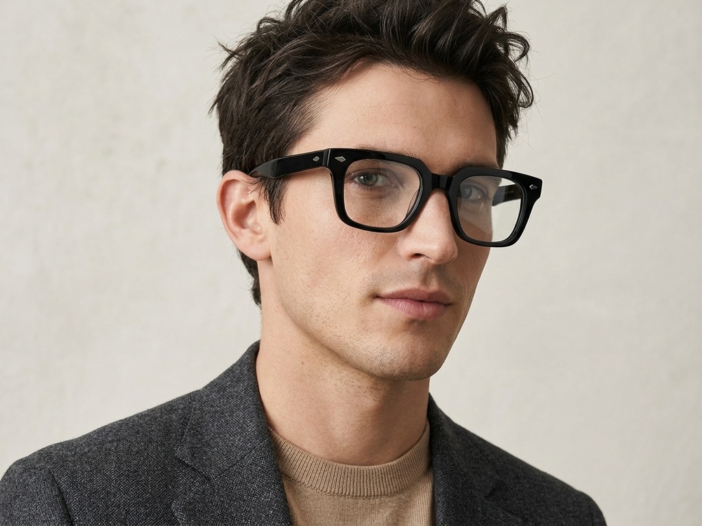 BS2425-1677_Black_Rectangular_Acetate_Glasses-tryon_male