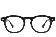 BS2425-1680_Black_Oval_Acetate_Glasses-front