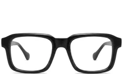 BS2425-1682_Black_Rectangular_Acetate_Glasses-front