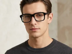 BS2425-1682_Black_Rectangular_Acetate_Glasses-tryon_male