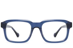 BS2425-1685_Blue_Rectangular_Acetate_Glasses_front