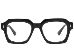 BS2425-1687_Black_Rectangular_Acetate_Glasses-front
