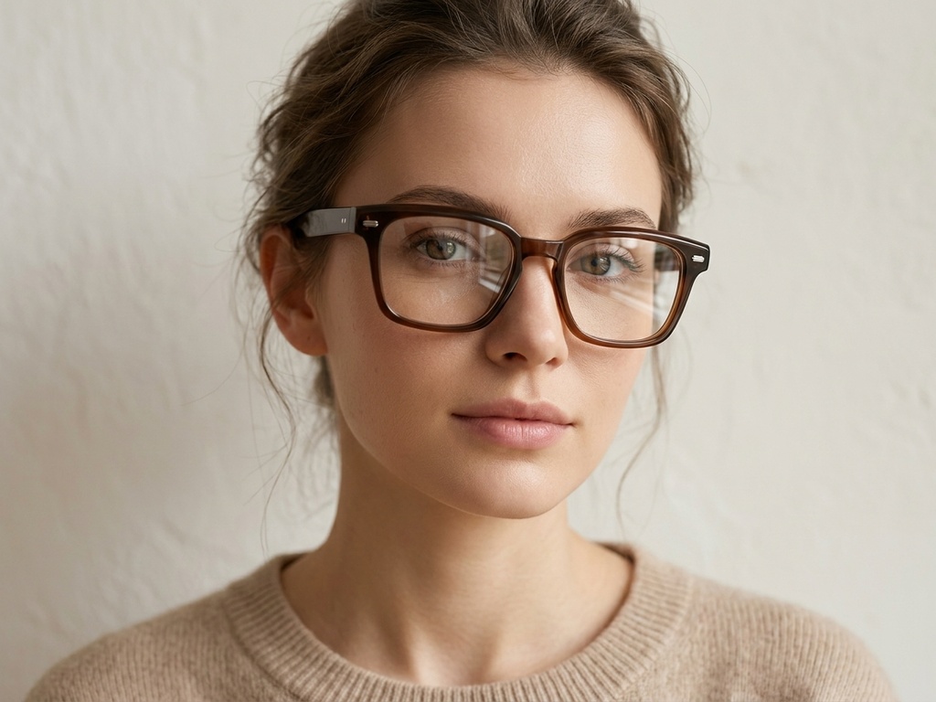 BS2425-1694_Brown_Rectangular_Acetate_Glasses-tryon_female