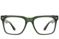 BS2425-1696_Green_Rectangular_Acetate_Glasses_front