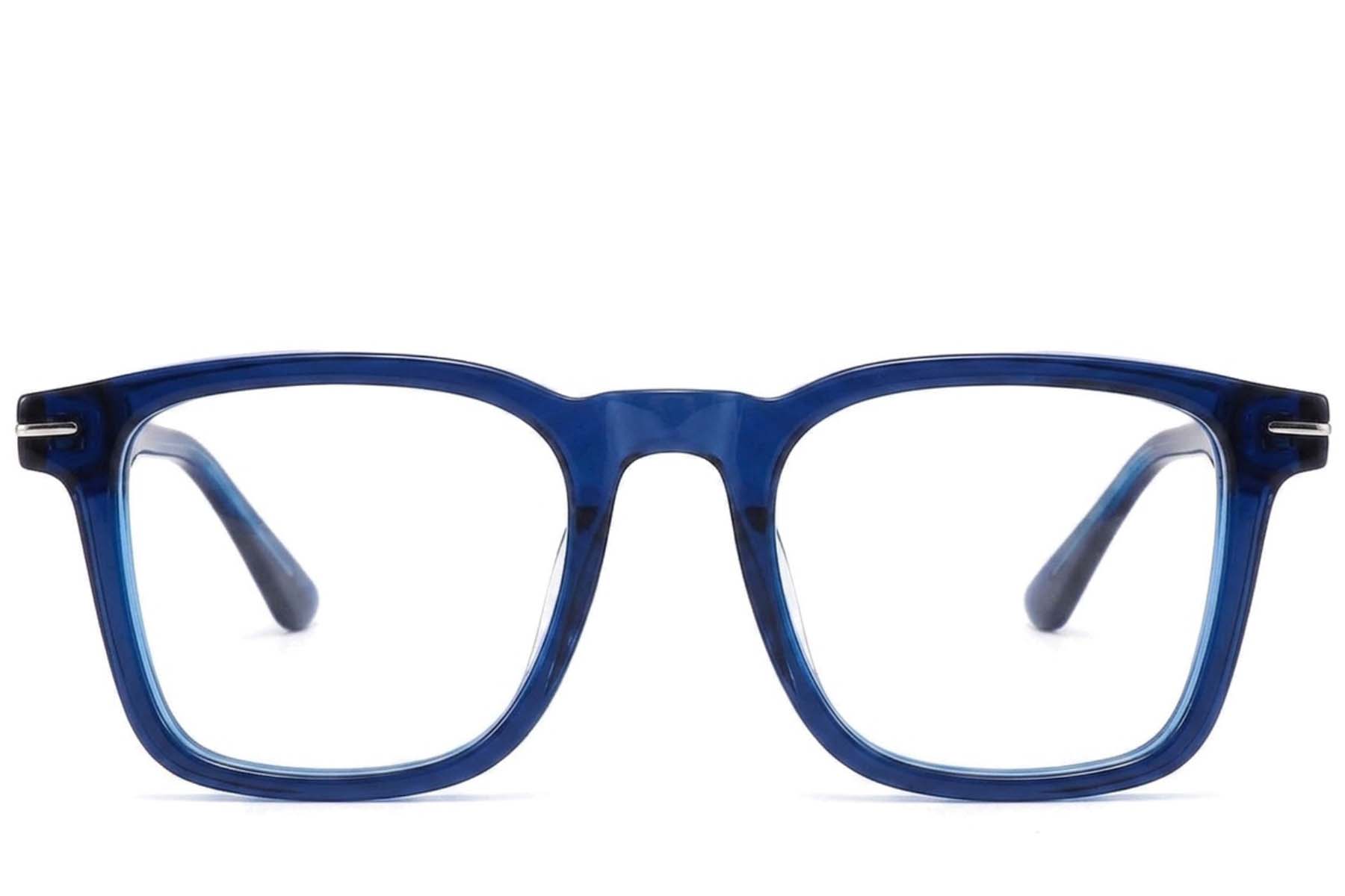 BS2425-1705_Blue_Rectangular_Acetate_Glasses-front
