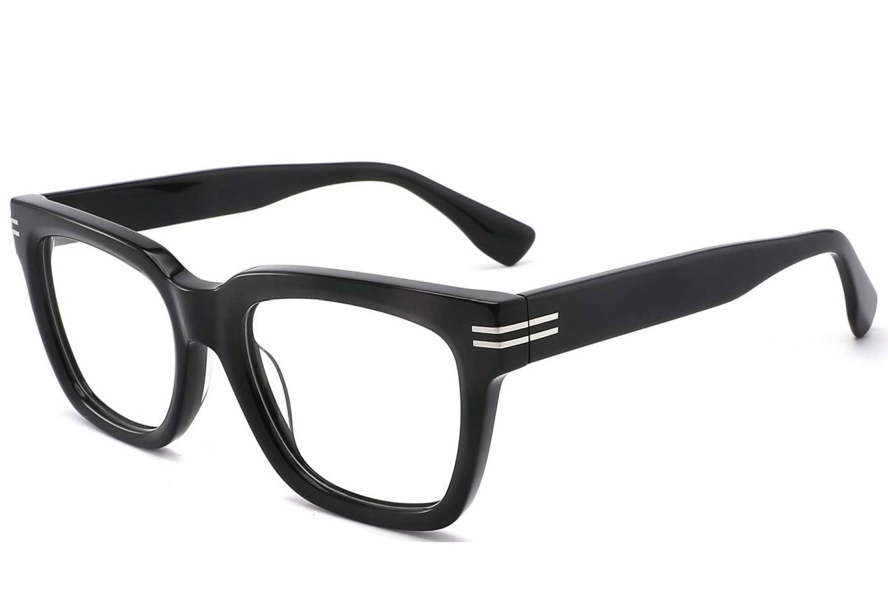 BS2425-1708_Black_Rectangular_Acetate_Glasses_corner