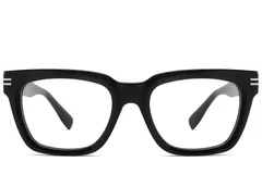 BS2425-1708_Black_Rectangular_Acetate_Glasses_front
