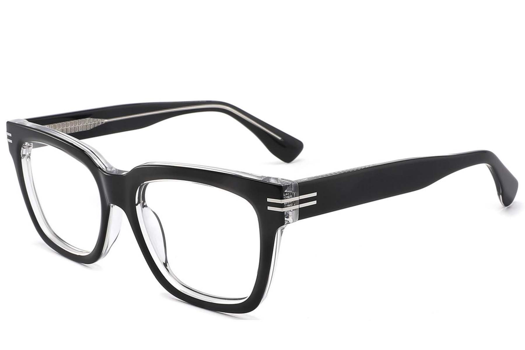 BS2425-1710_Black_Rectangular_Acetate_Glasses_corner