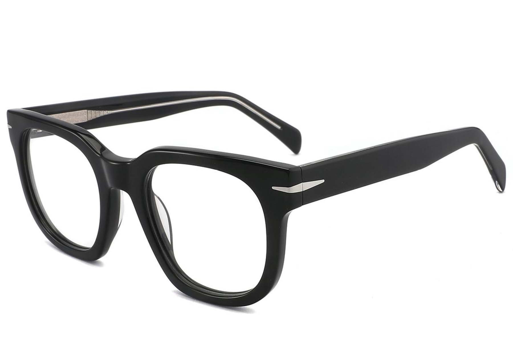 BS2425-1722_Black_Rectangular_Acetate_Glasses_corner