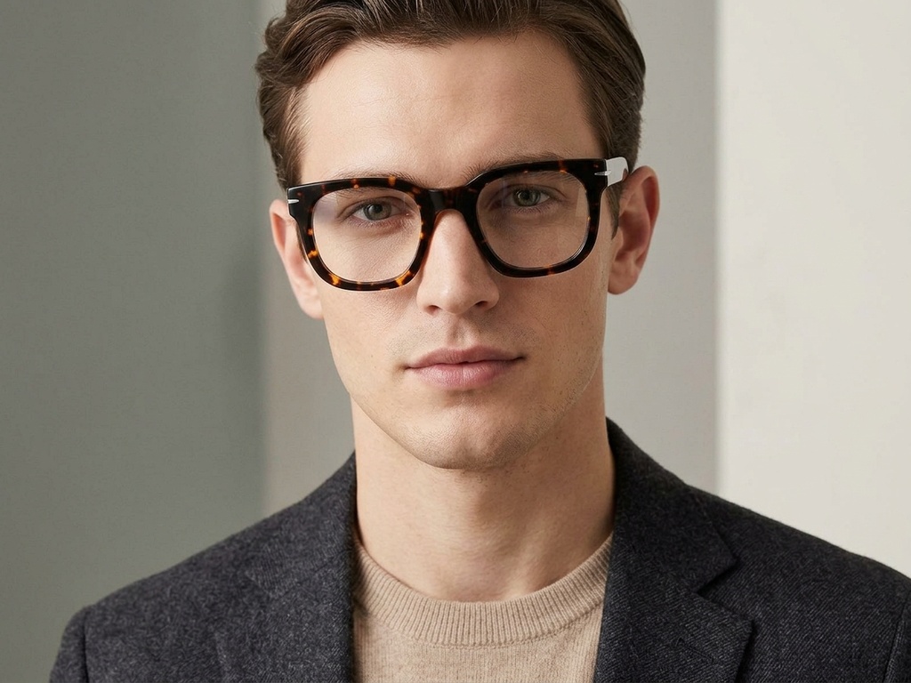 BS2425-1723_Tortoiseshell_Rectangular_Acetate_Glasses-tryon_male