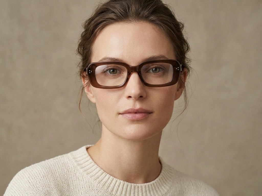 BS2425-1733_Brown_Rectangular_Acetate_Glasses-tryon_female