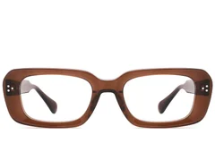 BS2425-1733_Brown_Rectangular_Acetate_Glasses_front