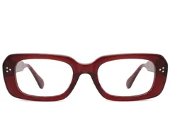 BS2425-1734_Red_Rectangular_Acetate_Glasses-front