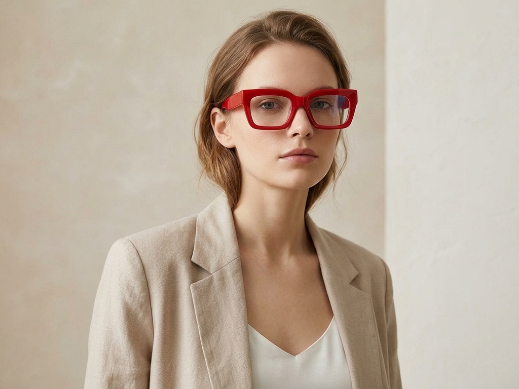 BS2425-1738_Red_Rectangular_Acetate_Glasses-tryon_female
