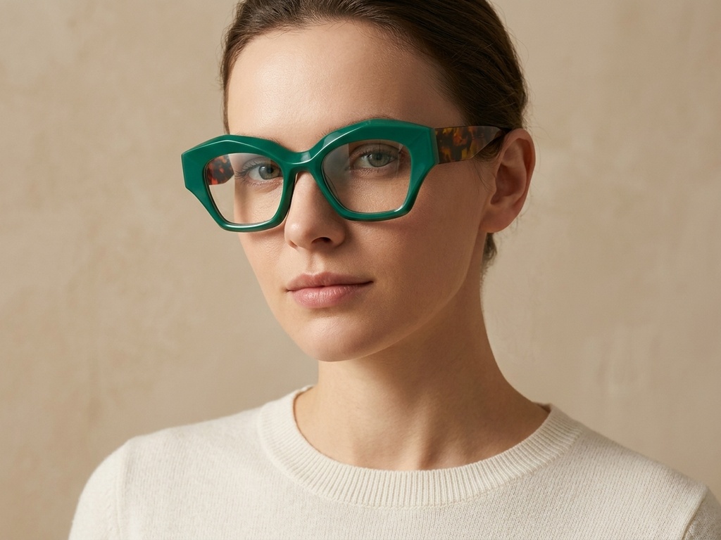 BS2425-1741_Green_Geometric_Acetate_Glasses-tryon_female