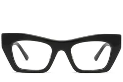 BS2425-1742_Black_Butterfly_Acetate_Glasses-front