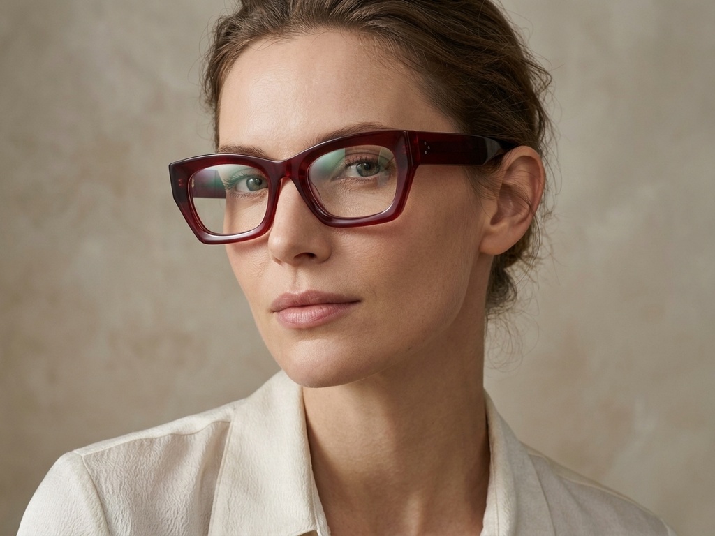 BS2425-1748_Red_Rectangular_Acetate_Glasses-tryon_female