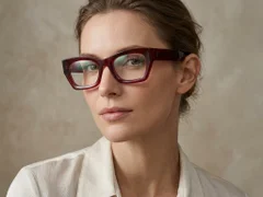 BS2425-1748_Red_Rectangular_Acetate_Glasses-tryon_female