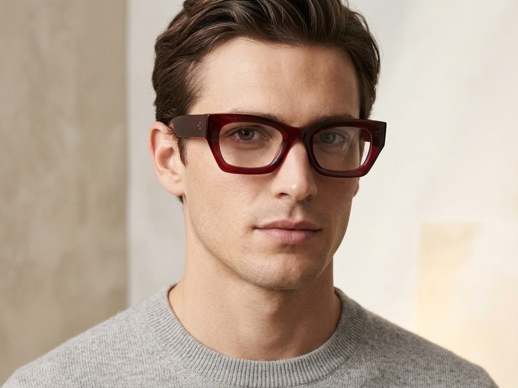 BS2425-1748_Red_Rectangular_Acetate_Glasses-tryon_male