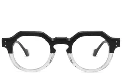 BS2425-1750_Black_Geometric_Acetate_Glasses-front